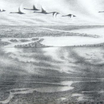 Summer River Winter (Diptych)